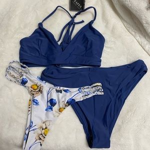 3 piece bathing suit